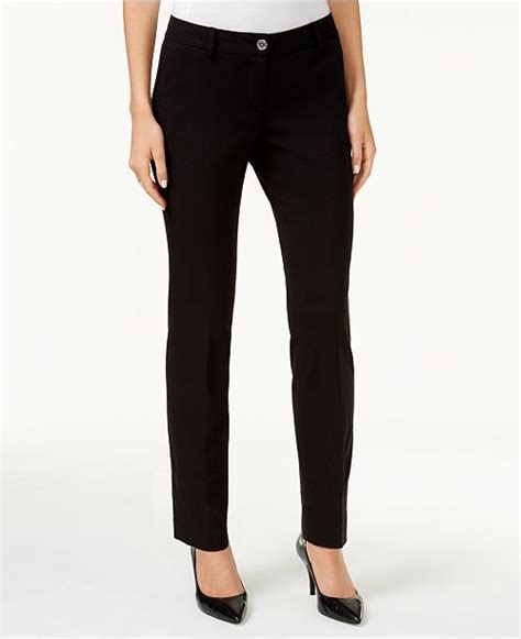 michael kors stretch miranda pants|Michael Kors denim leggings.